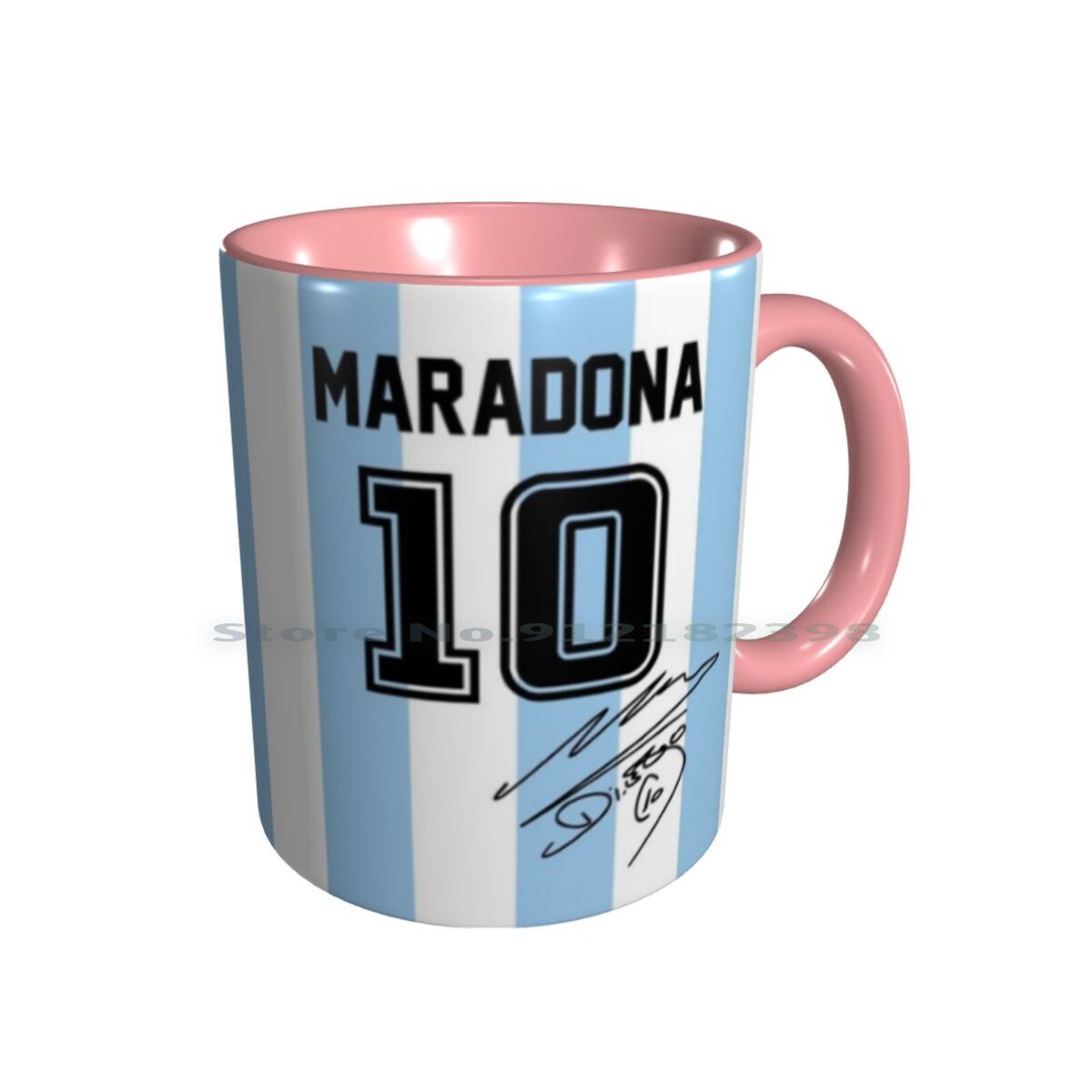 New Maradona Jersey Ceramic Mugs