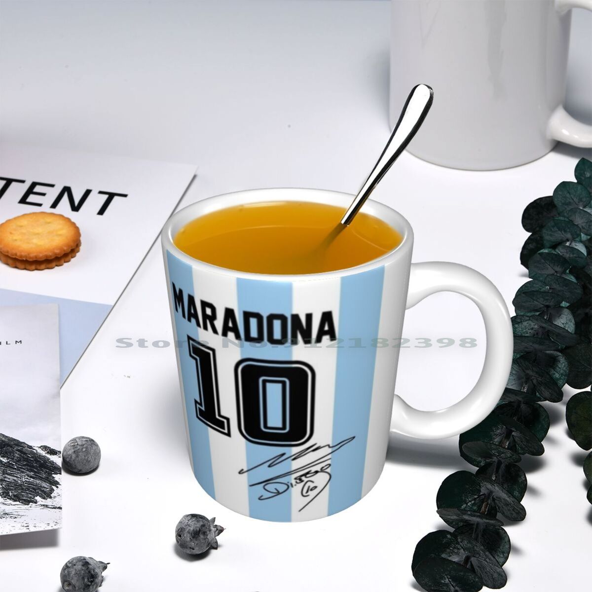 New Maradona Jersey Ceramic Mugs