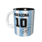 New Maradona Jersey Ceramic Mugs