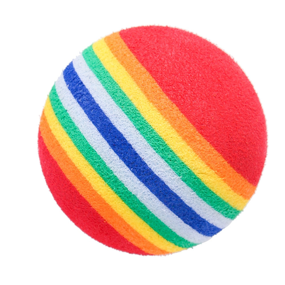 New Rainbow EVA Cat Toys