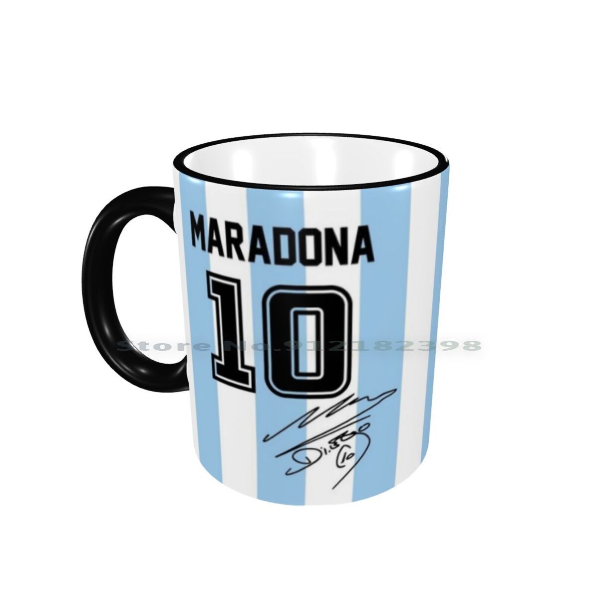 New Maradona Jersey Ceramic Mugs