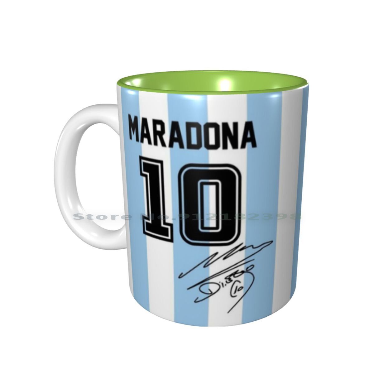 New Maradona Jersey Ceramic Mugs