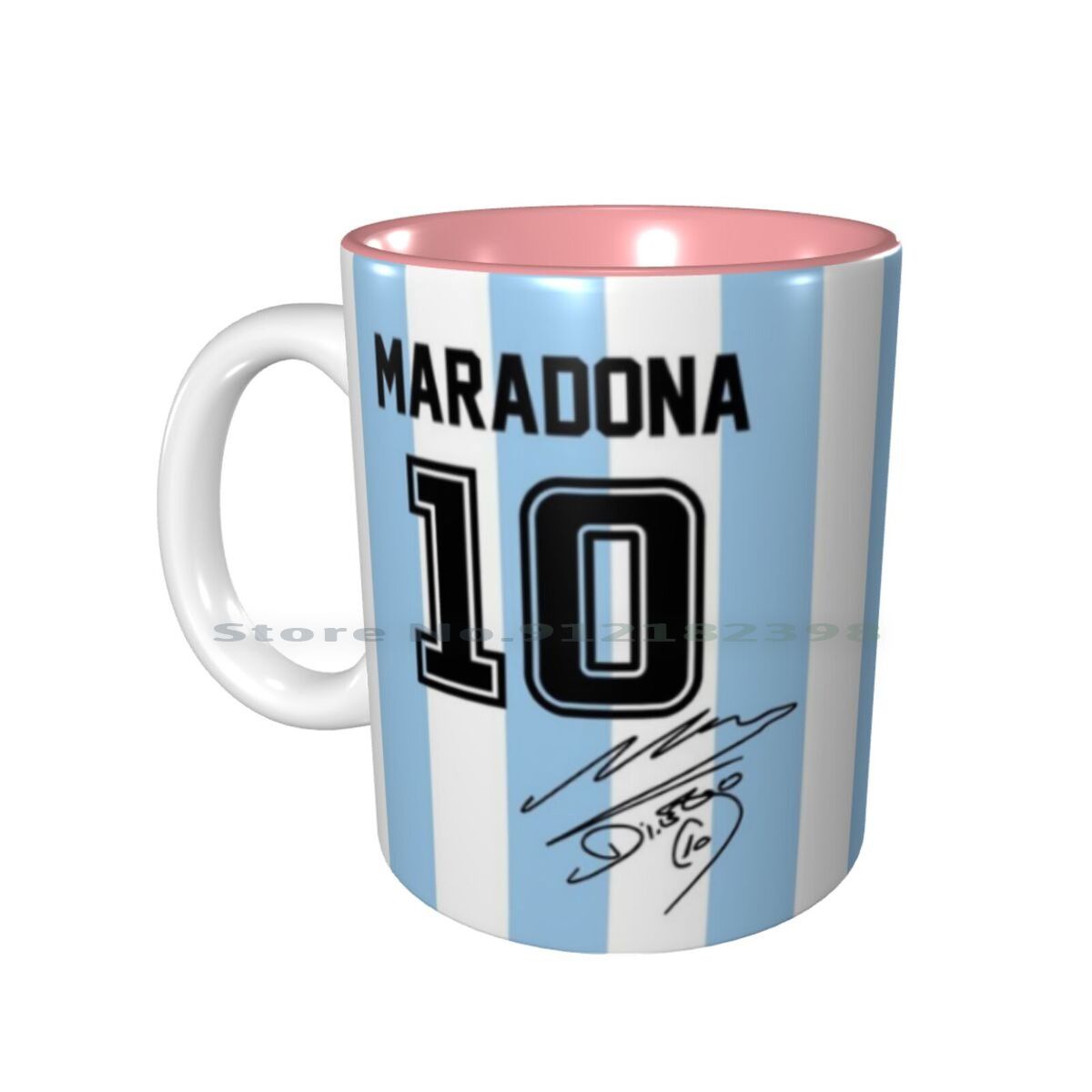 New Maradona Jersey Ceramic Mugs