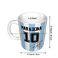 New Maradona Jersey Ceramic Mugs