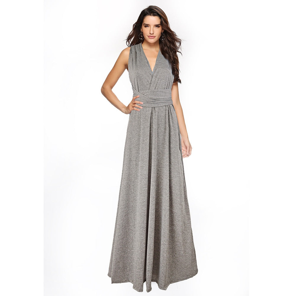 Women Multiway Wrap Convertible Boho Maxi