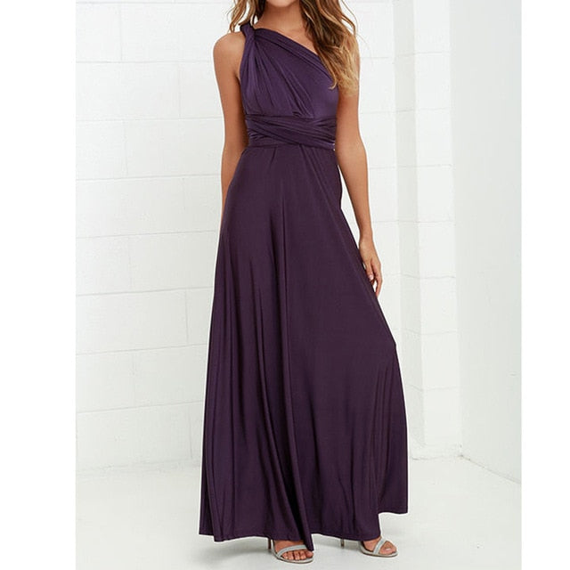 Women Multiway Wrap Convertible Boho Maxi