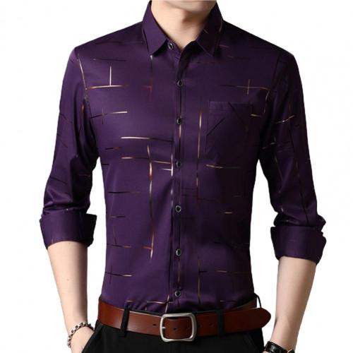 High Quality Long Sleeve Slim Business Casual Shirt