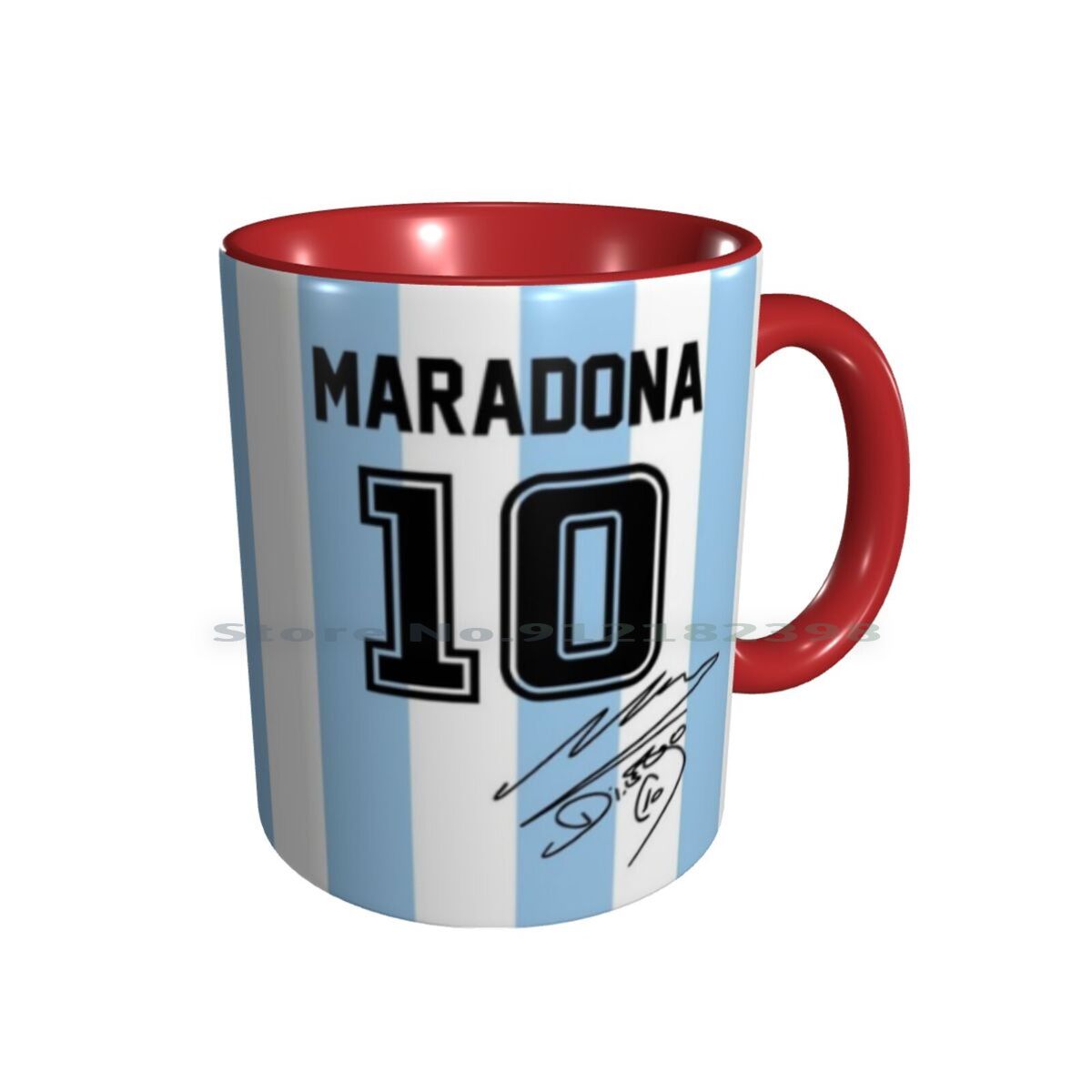 New Maradona Jersey Ceramic Mugs