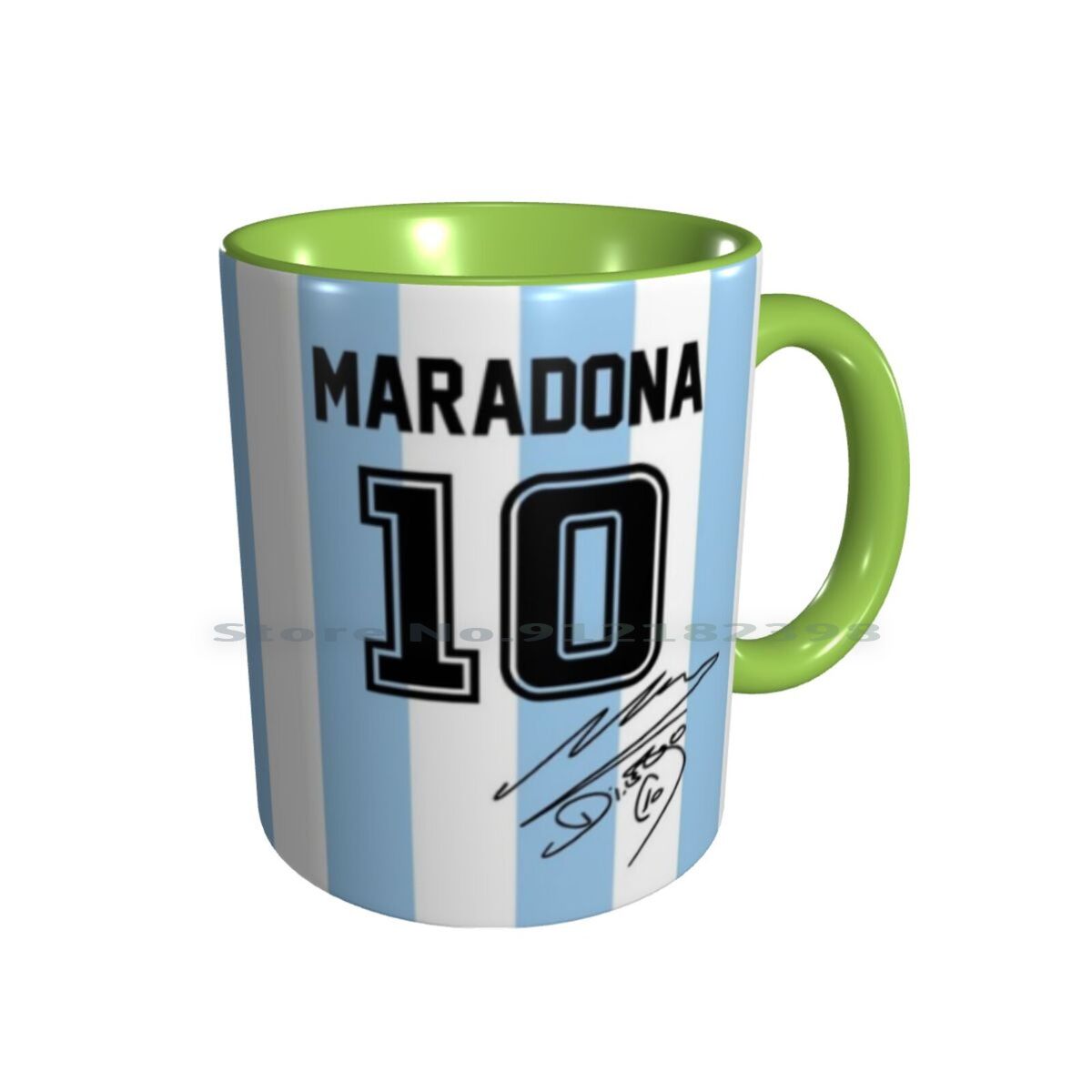 New Maradona Jersey Ceramic Mugs