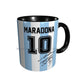 New Maradona Jersey Ceramic Mugs