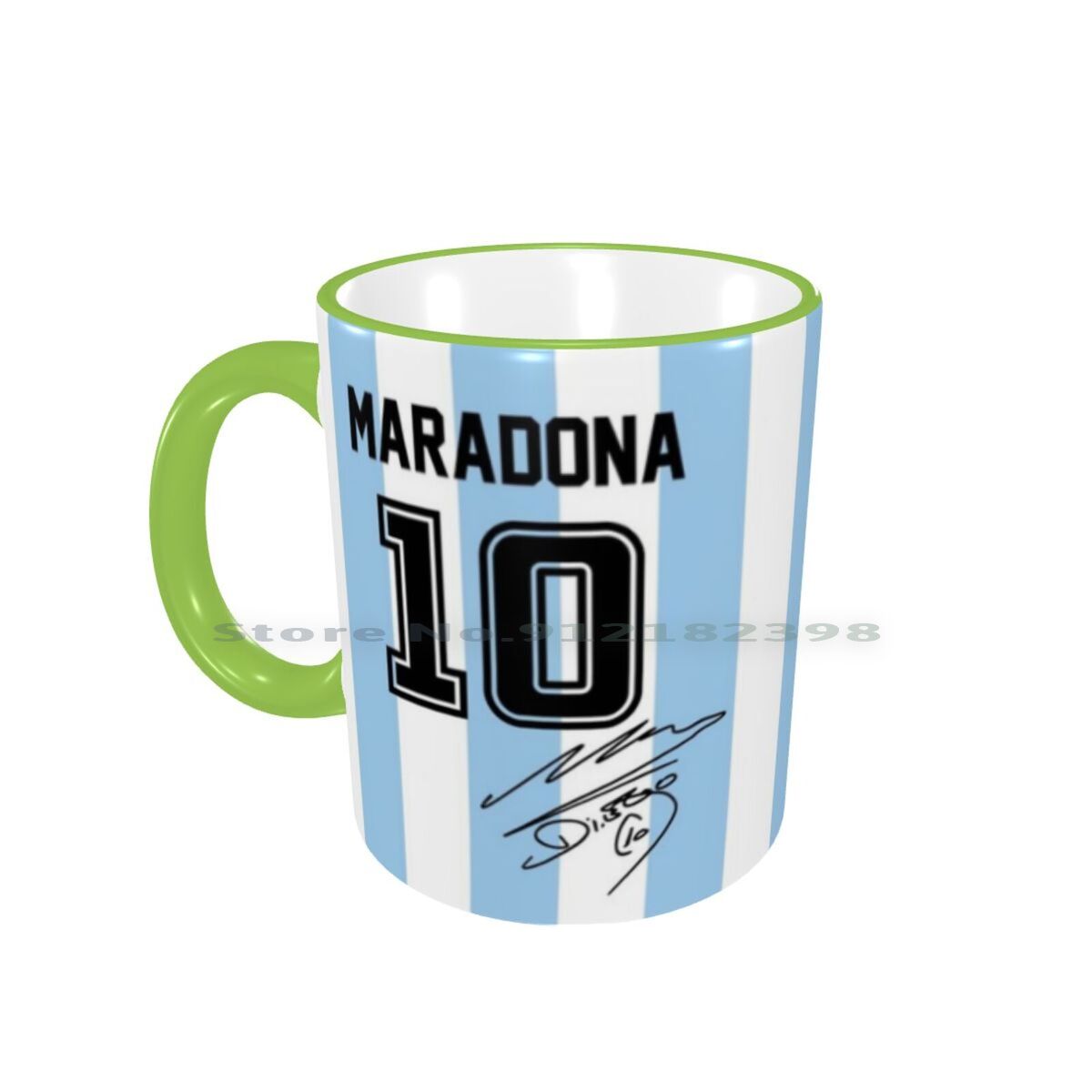 New Maradona Jersey Ceramic Mugs