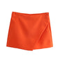 Women Fashion Asymmetrical Shorts Skirts