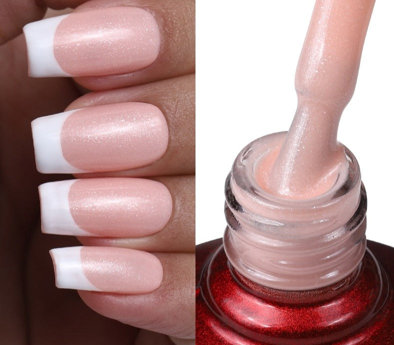 MSHARE Milky Pink Rubber Base Gel