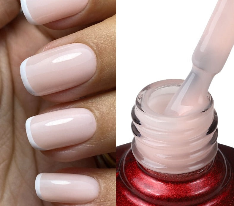 MSHARE Milky Pink Rubber Base Gel