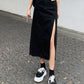 Women Denim Long Skirts