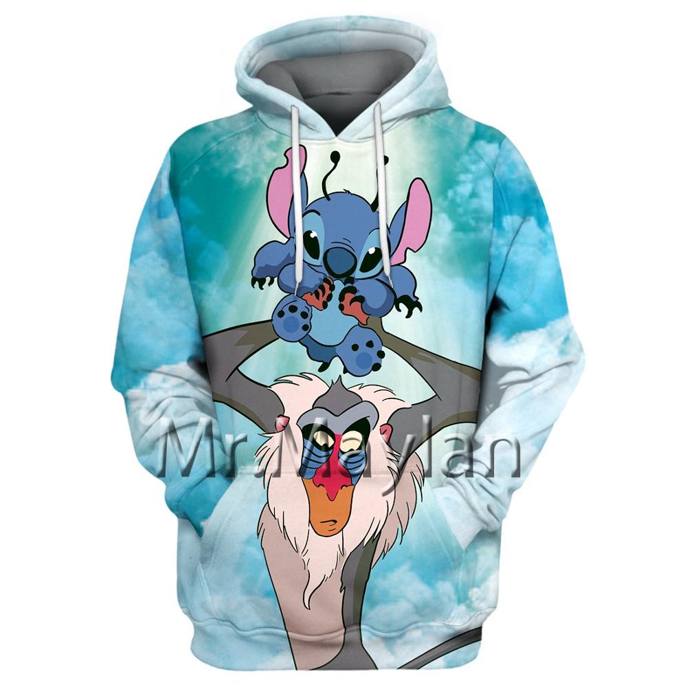 Men's Fashion Spring 3D Printed Kids Hoodie