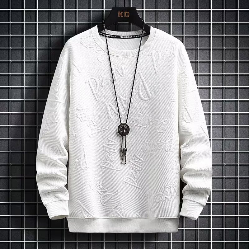 Korean Fashion Streetwear English Long Sleeve Top