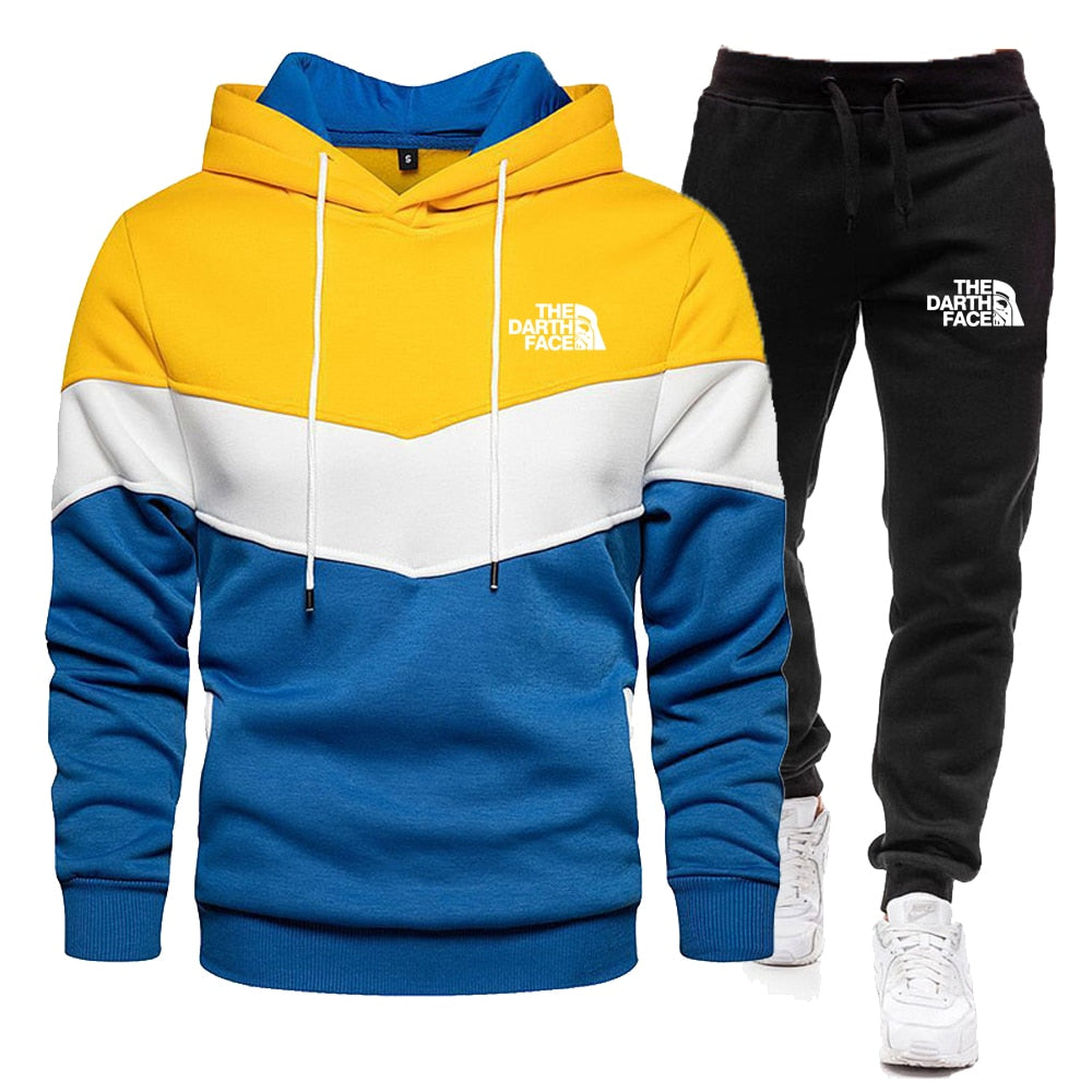 New winter Sportswear suit men's hoodies set