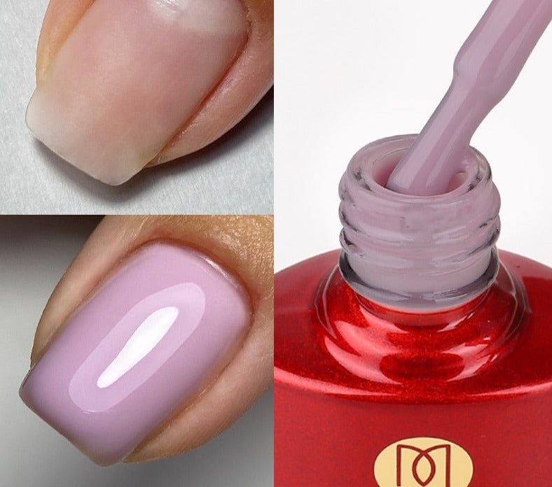 MSHARE Milky Pink Rubber Base Gel