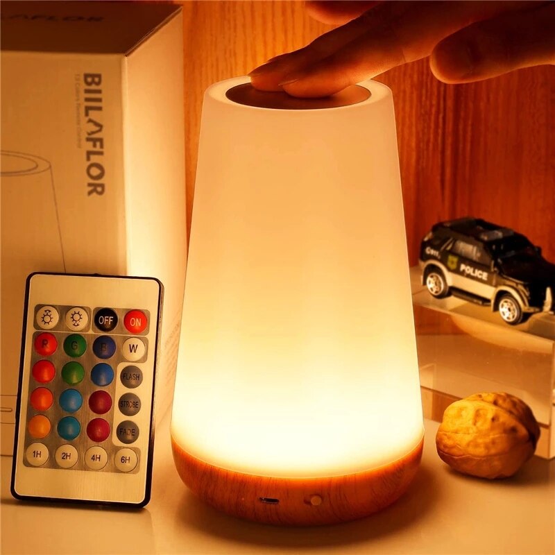 Bedroom 13 Color Changing Touch Night Light