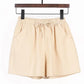 2022 New Summer Cotton Linen Beach Shorts