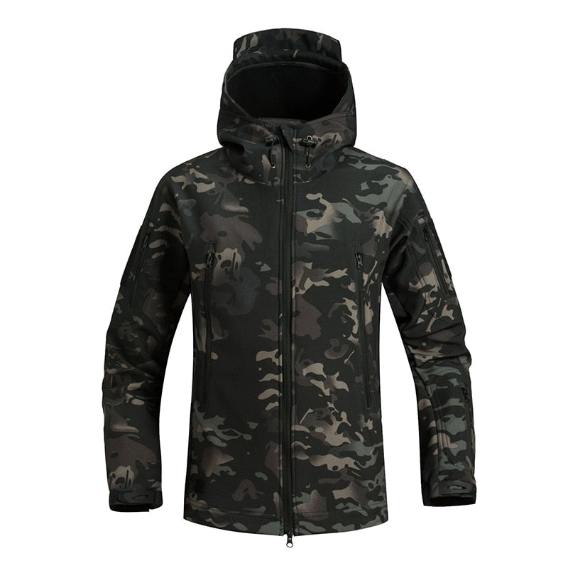 Mens Military Tactical Windproof Waterproof Jacket