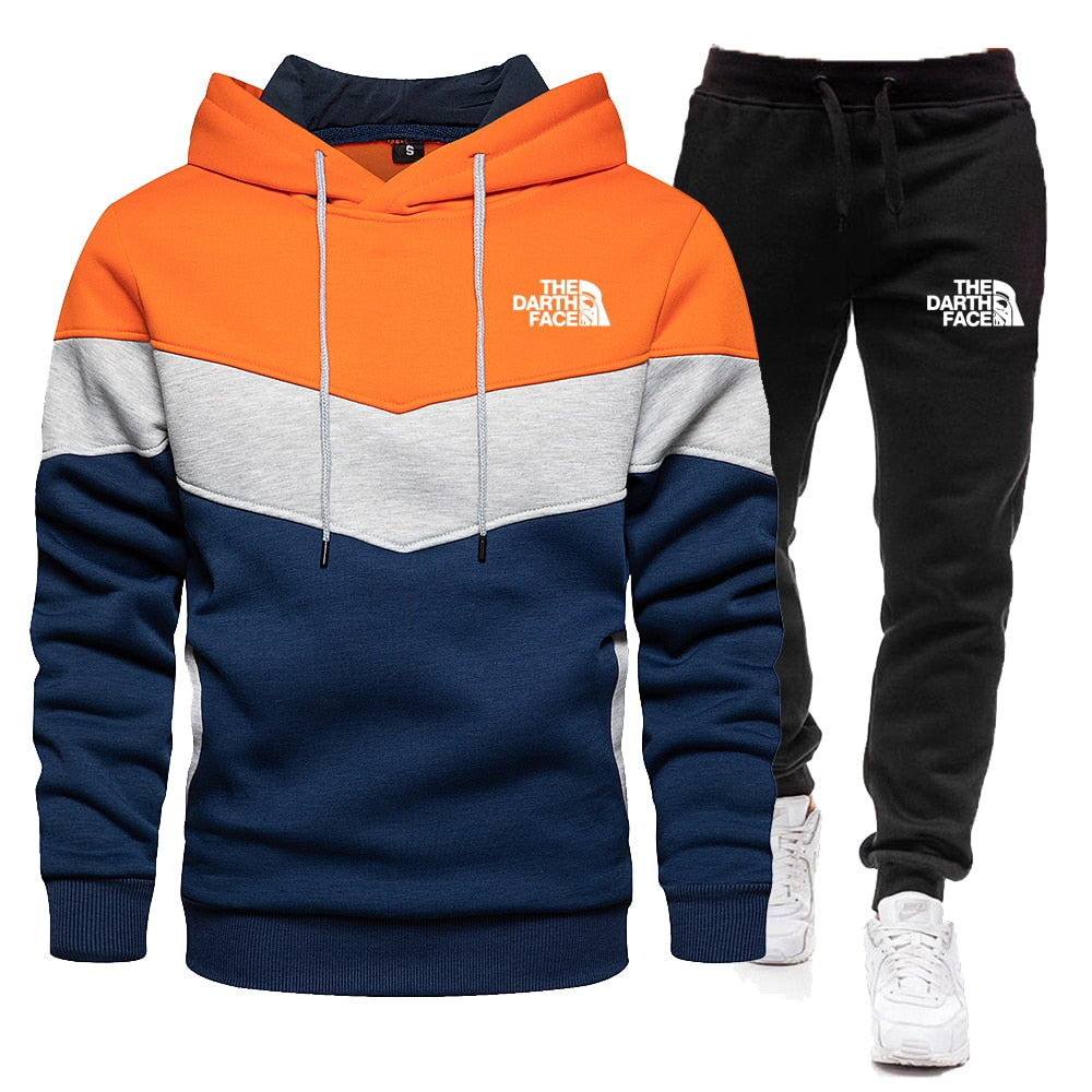 New winter Sportswear suit men's hoodies set