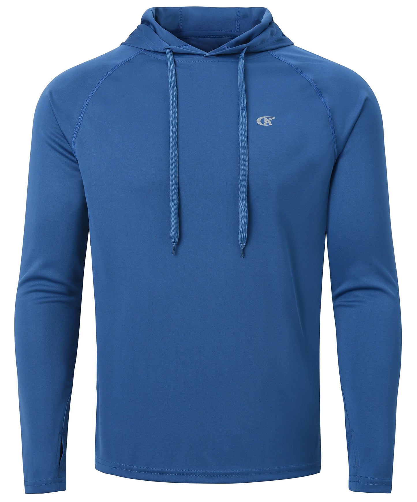 Men's Long Sleeve UPF 50+ Rash Guard Hoodie