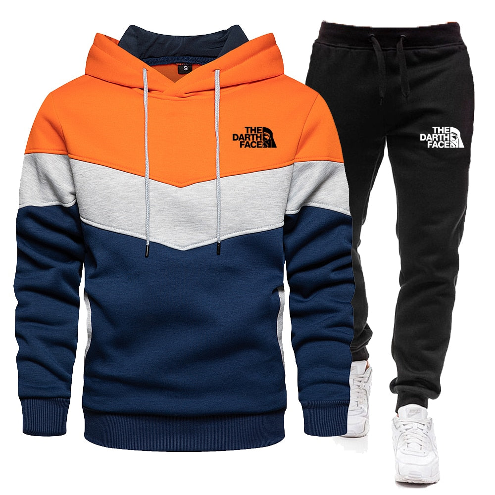 New winter Sportswear suit men's hoodies set