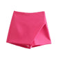 Women Fashion Asymmetrical Shorts Skirts