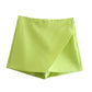 Women Fashion Asymmetrical Shorts Skirts