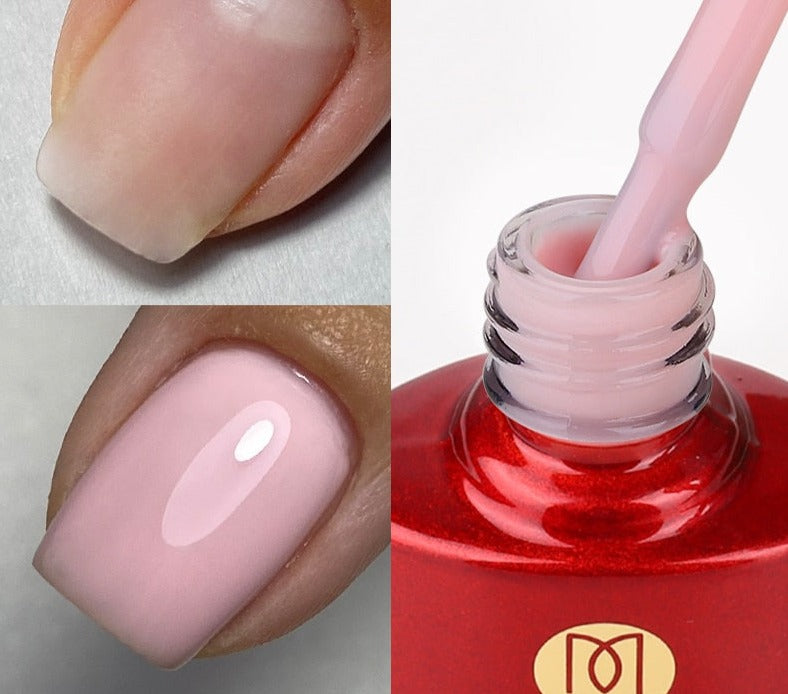 MSHARE Milky Pink Rubber Base Gel