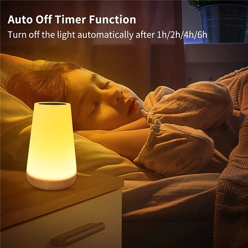 Bedroom 13 Color Changing Touch Night Light