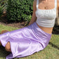 Women High Waisted Summer Long Skirt