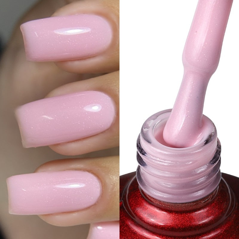 MSHARE Milky Pink Rubber Base Gel