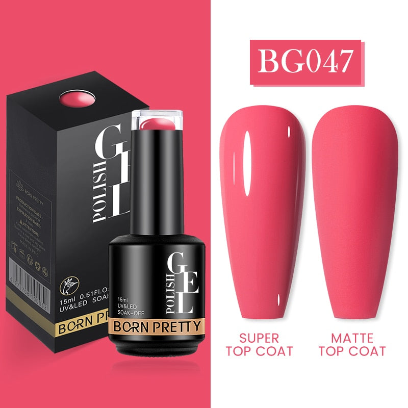 BORN PRETTY 114 Colors Gel Nail Polish