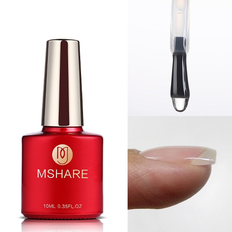 MSHARE Milky Pink Rubber Base Gel