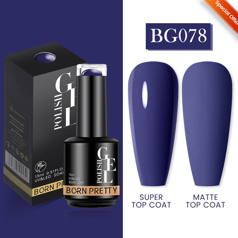 BORN PRETTY 114 Colors Gel Nail Polish