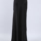 New  Elegant Satin Black Trumpet Skirts