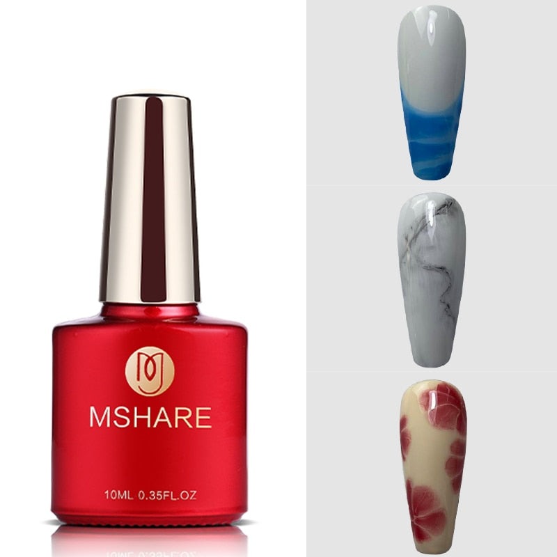 MSHARE Milky Pink Rubber Base Gel