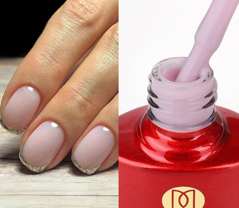 MSHARE Milky Pink Rubber Base Gel