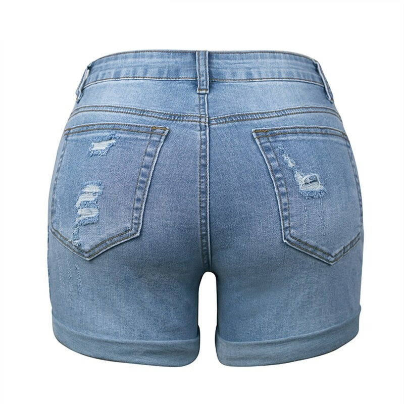 2022 New Summer Women's Denim Shorts