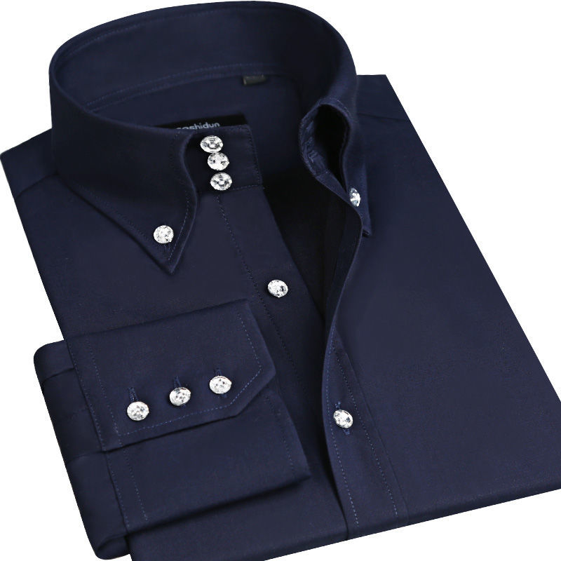 Korean Trends Fashion Button-down Collared Shirt