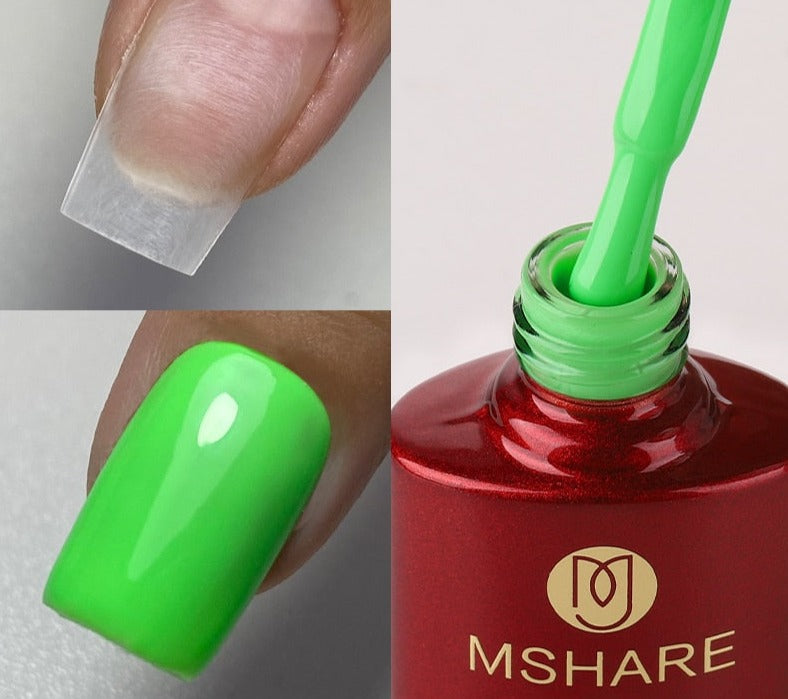 MSHARE Milky Pink Rubber Base Gel