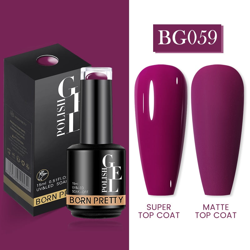 BORN PRETTY 114 Colors Gel Nail Polish