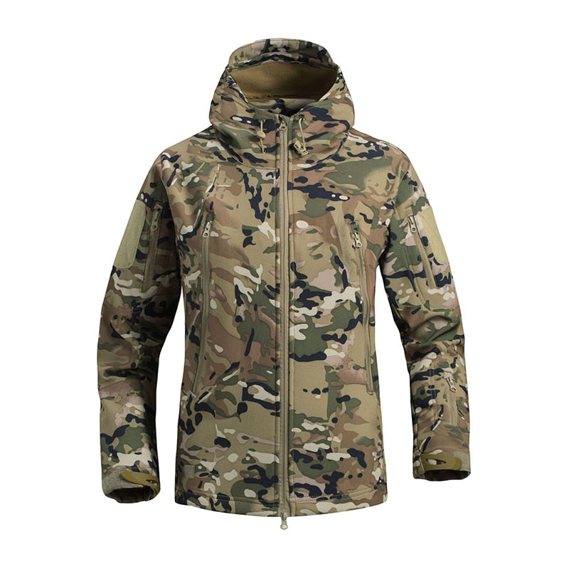 Mens Military Tactical Windproof Waterproof Jacket