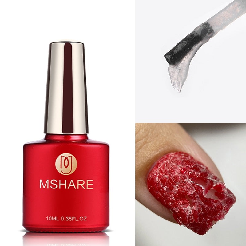 MSHARE Milky Pink Rubber Base Gel