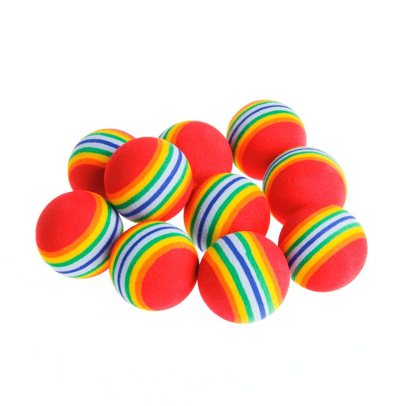 New Rainbow EVA Cat Toys