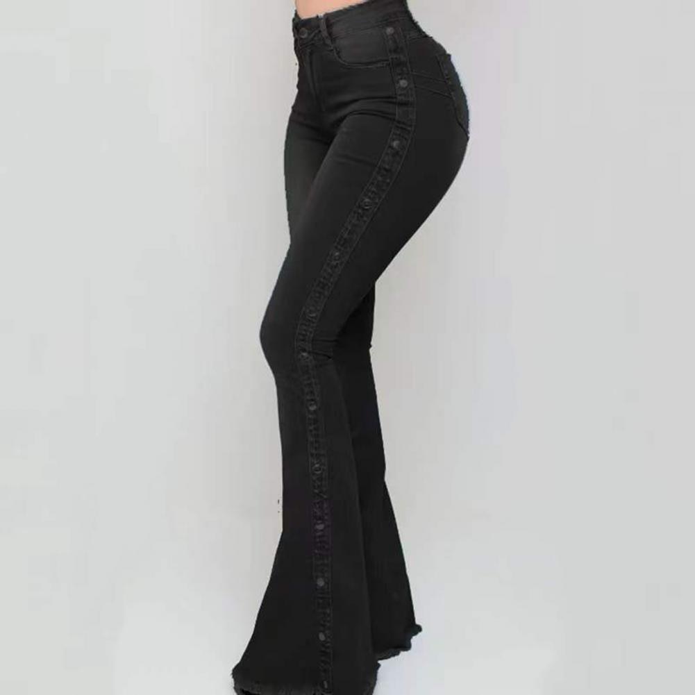 New Mid Waisted Stretch Flare Jeans
