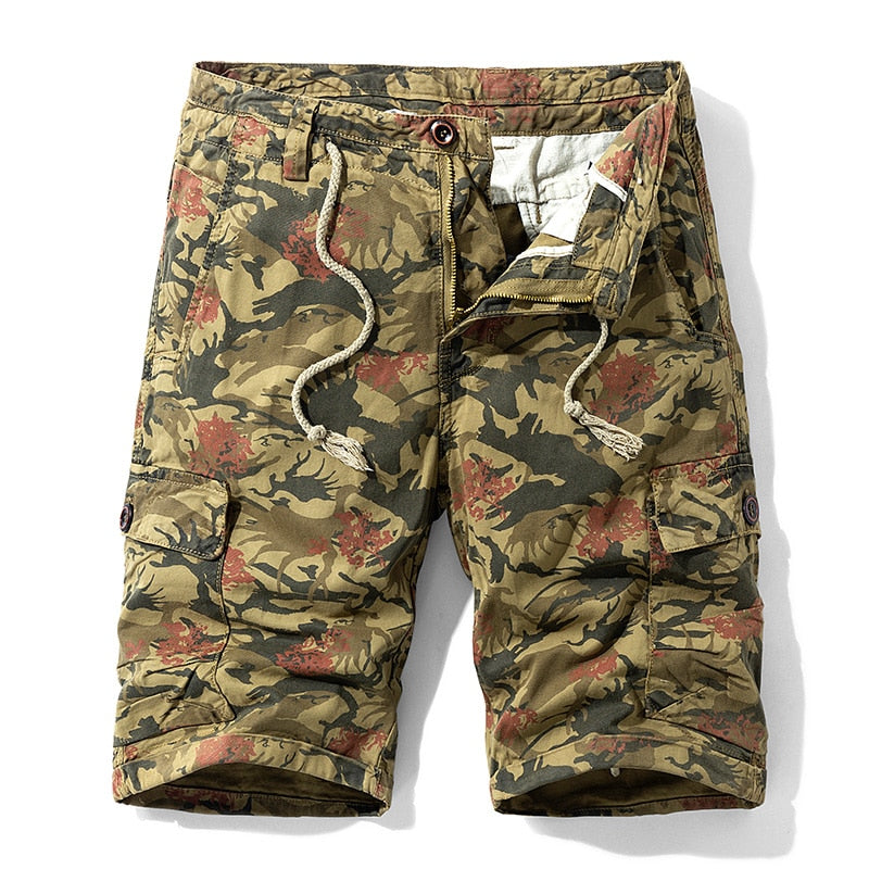 Summer New Camouflage Tactical Cargo Shorts